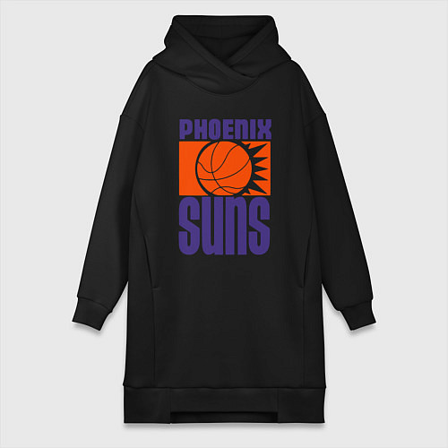 Женская толстовка-платье Phoenix Suns / Черный – фото 1