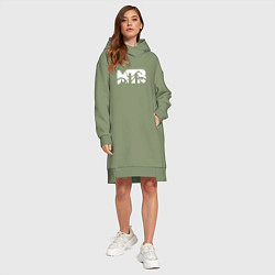 Женское худи-платье МТБ MTB, цвет: авокадо — фото 2