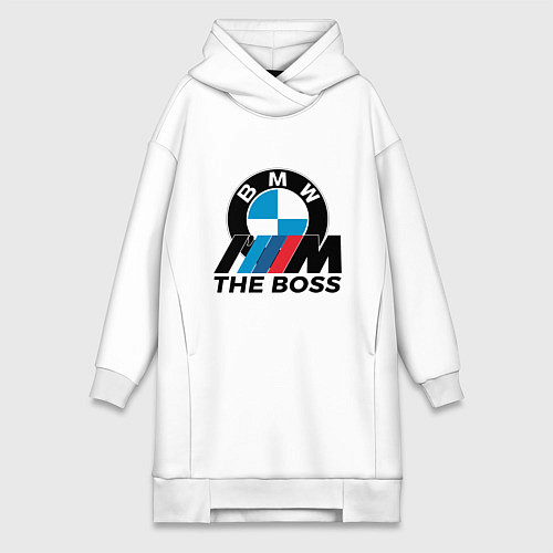 Женская толстовка-платье BMW BOSS / Белый – фото 1