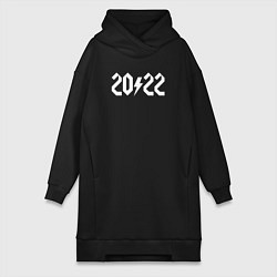 Женская толстовка-платье 2022 ACDC