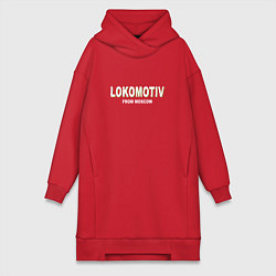 Женская толстовка-платье LOKOMOTIV from Moscow