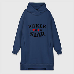 Женская толстовка-платье Poker Star