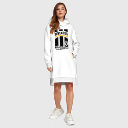 Женское худи-платье Juventus Ювентус, цвет: белый — фото 2