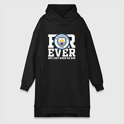 Женская толстовка-платье Manchester City FOREVER NOT JUST WHEN WE WIN Манче