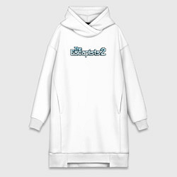 Женская толстовка-платье The Escapists 2 logotype