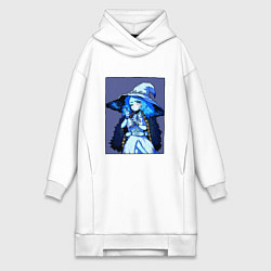 Женское худи-платье Ранни с бутылочкой Elden Ring, цвет: белый