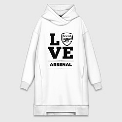 Женская толстовка-платье Arsenal Love Классика