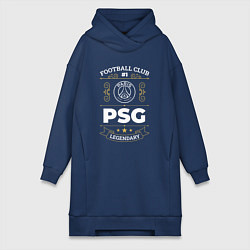 Женская толстовка-платье PSG FC 1