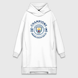 Женская толстовка-платье Manchester City Champions 20212022