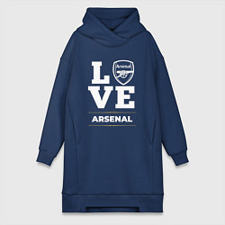 Женская толстовка-платье Arsenal Love Classic