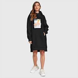 Женское худи-платье Билли Херрингтон Аники, цвет: черный — фото 2