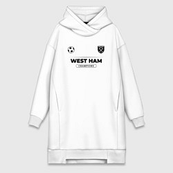 Женская толстовка-платье West Ham Униформа Чемпионов