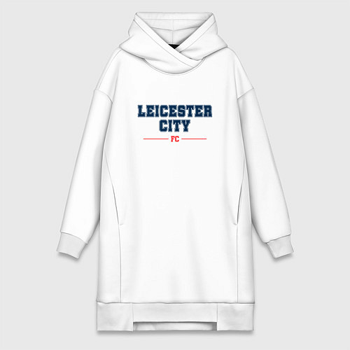 Женская толстовка-платье Leicester City FC Classic / Белый – фото 1