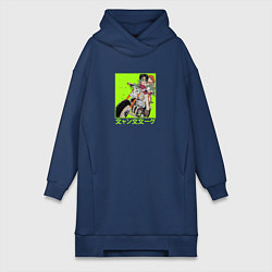 Женская толстовка-платье Джо и Сатио Megalo Box