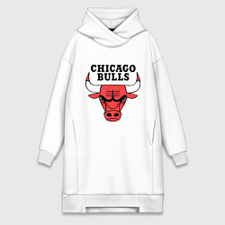 Женская толстовка-платье Chicago Bulls