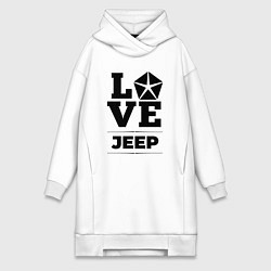 Женская толстовка-платье Jeep Love Classic