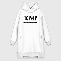 Женская толстовка-платье TCPIP Connecting people since 1972