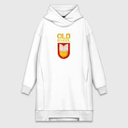 Женская толстовка-платье Old School emblem