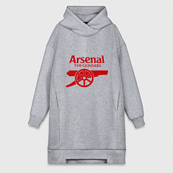 Женская толстовка-платье Arsenal: The gunners