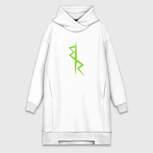 Женская толстовка-платье Cyberpunk - Команда Дэвида / Белый – фото 1