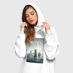 Женское худи-платье Big Little Lies, цвет: белый — фото 2