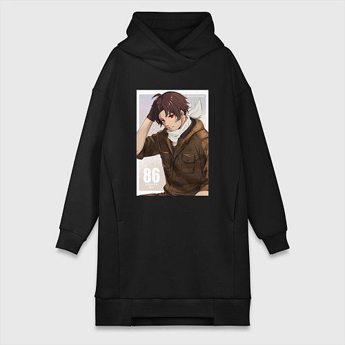 Женская толстовка-платье Синъэй Нодзэн - 86 / Черный – фото 1