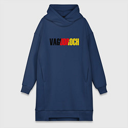 Женское худи-платье VAGODROCH, цвет: тёмно-синий