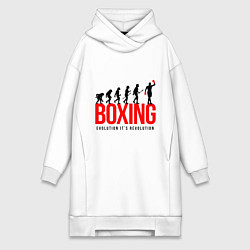 Женская толстовка-платье Boxing evolution