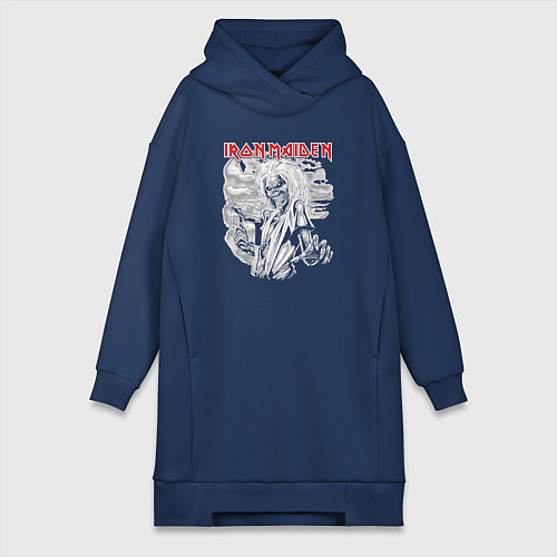 Женская толстовка-платье Iron Maiden Killers Album / Тёмно-синий – фото 1