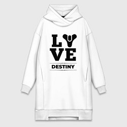 Женская толстовка-платье Destiny love classic