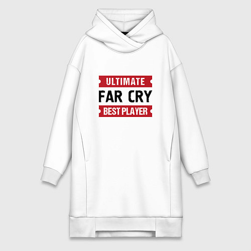 Женская толстовка-платье Far Cry: Ultimate Best Player / Белый – фото 1