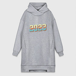 Женская толстовка-платье 2023