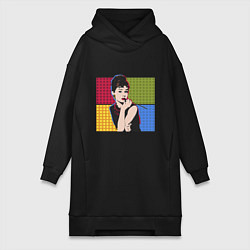 Женская толстовка-платье Audrey Hepburn