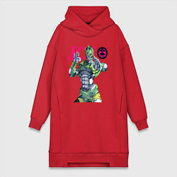 Женская толстовка-платье C-Moon - stand of Enrico Pucci - Jojo