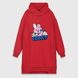 Женская толстовка-платье Cooky BT21 Jungkook