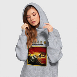 Женское худи-платье Dune 2 - building of a dynasty, цвет: меланж — фото 2