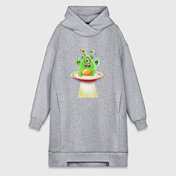 Женская толстовка-платье Space Dinner