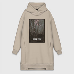 Женская толстовка-платье Resident Evil 4 Леон Кеннеди