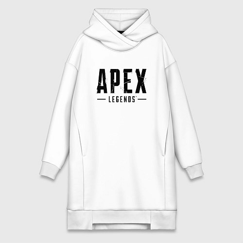 Женская толстовка-платье Apex Legends логотип / Белый – фото 1