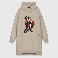 Женская толстовка-платье Street Fighter 6 Ryu