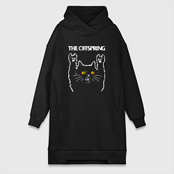 Женская толстовка-платье The Offspring rock cat