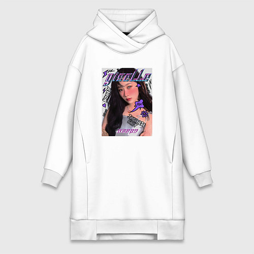 Женская толстовка-платье Giselle - Aespa / Белый – фото 1