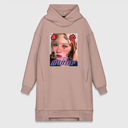 Женская толстовка-платье Winter арт - Aespa