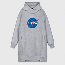 Женское худи-платье Pizza x NASA, цвет: меланж