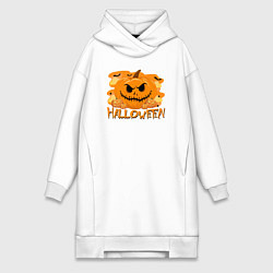 Женская толстовка-платье Orange holiday halloween