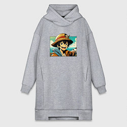 Женская толстовка-платье Ван Пис - нейросеть