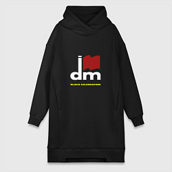 Женское худи-платье Depeche Mode - Black celebration tonight, цвет: черный