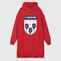 Женская толстовка-платье Англия возвращается домой