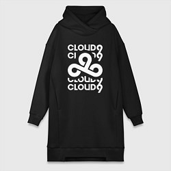 Женская толстовка-платье Cloud9 - in logo