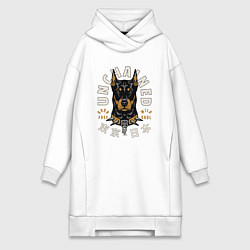 Женское худи-платье Без оков, цвет: белый